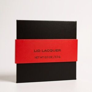 NWT- Surrat Lid Lacquer- SHIKKOKU Black Lacquer